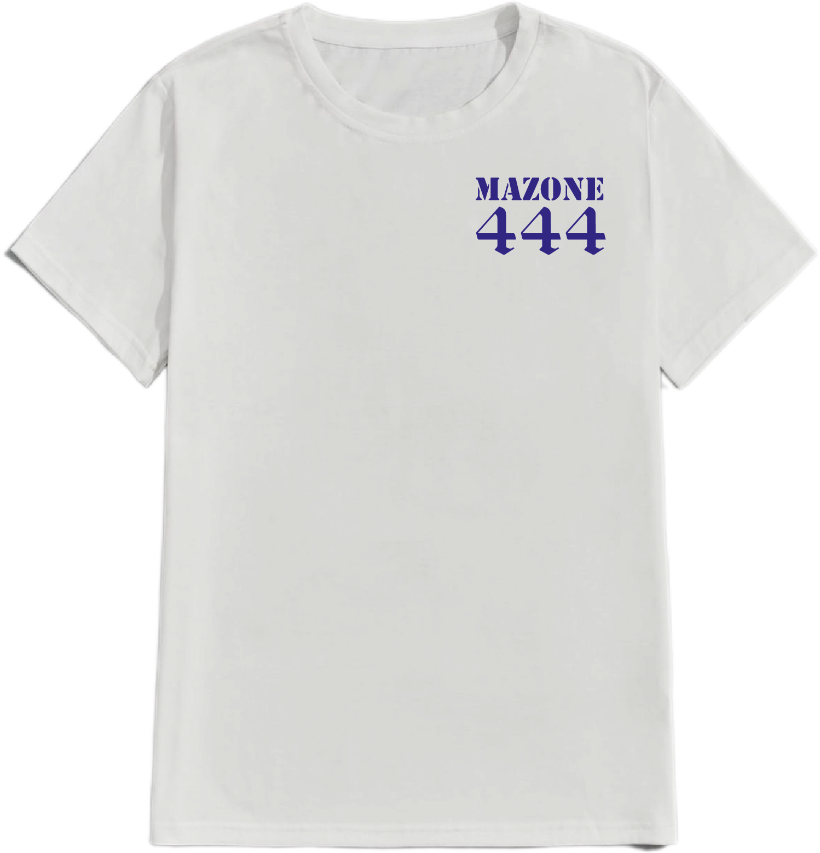 "MAZONE Unisex T-Shirt Sommer Basic in einfarbiger Ausführung"